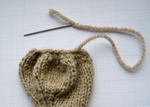 How to gather cast on stitches together - Amanda Berry